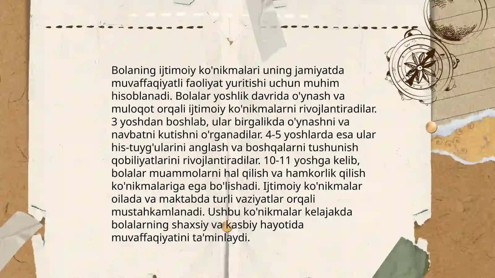 6yowli bolaning psixologik xususiyatlar 4