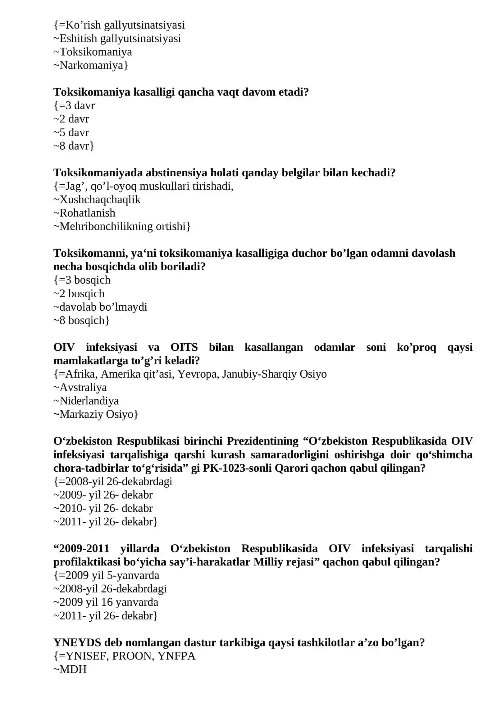 Narkotiklar va odam 4