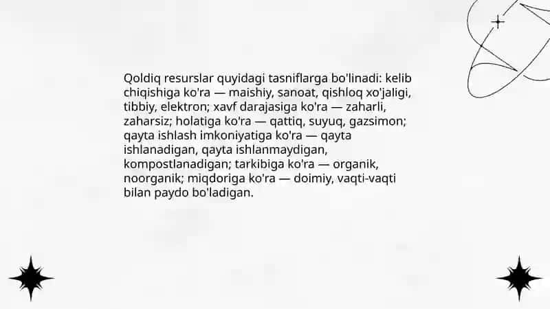Qoldiq resursni aniqlash 4