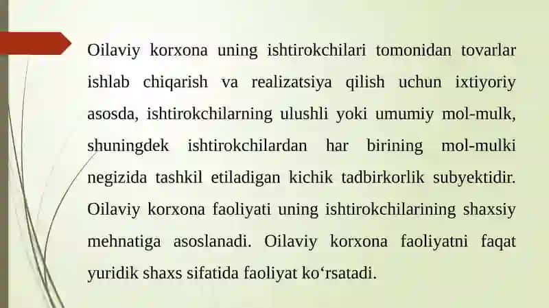 Oilaviy Tadbirkorlik 4