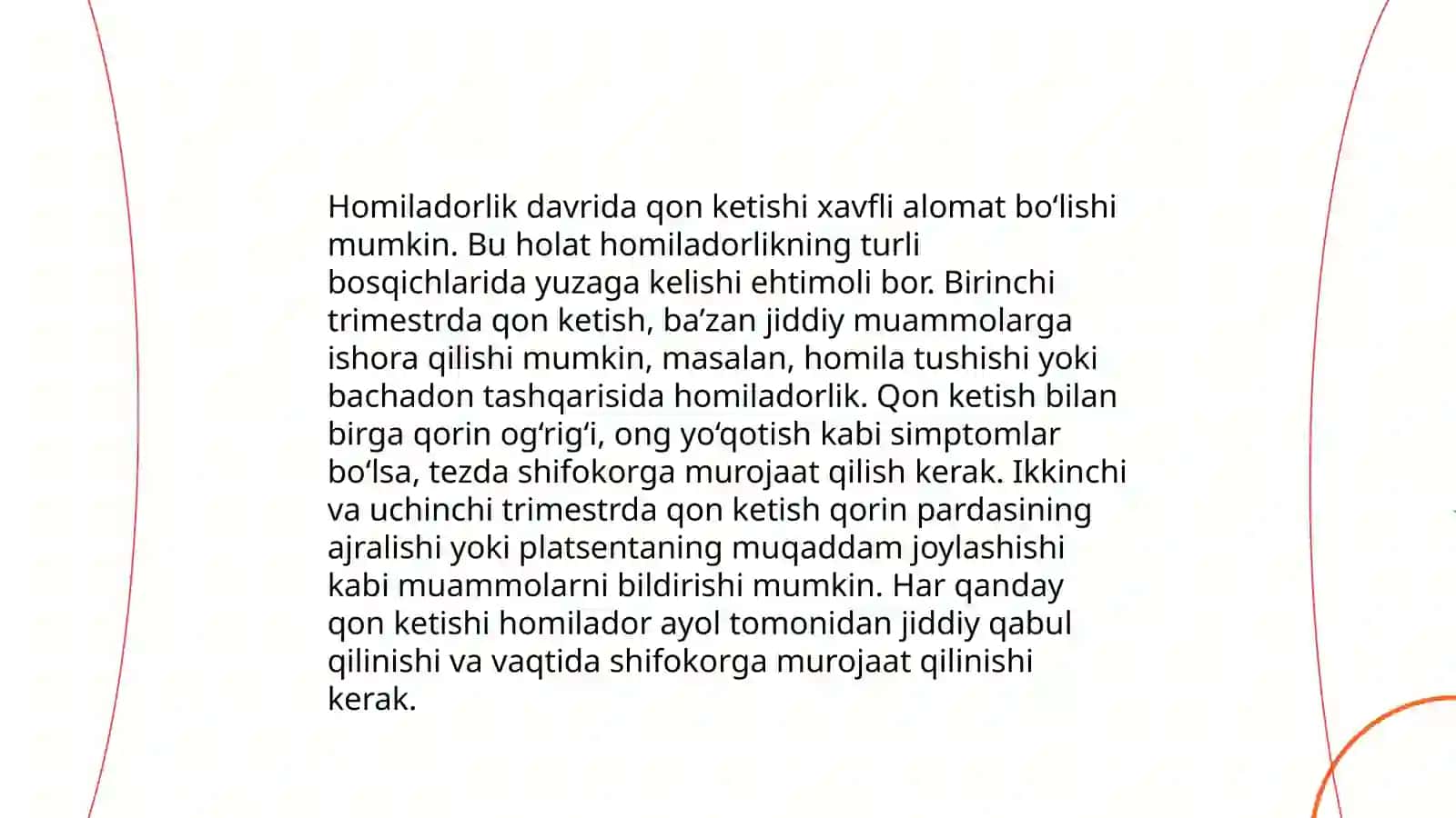 Homilada qon ketish 4
