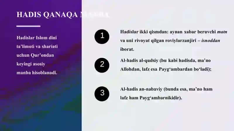 HADISLARDA MILLIY VA DINIY QADRIYATLARNING AKS ETISHI​ 4