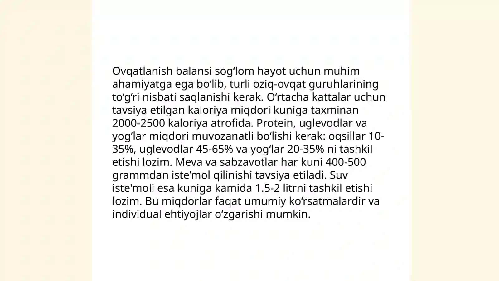 Ratsional ovqatlanishni ilmiy asoslari.Tanani chiniqtirishni ilmiy asoslari Ismoiljonova Fotima 4