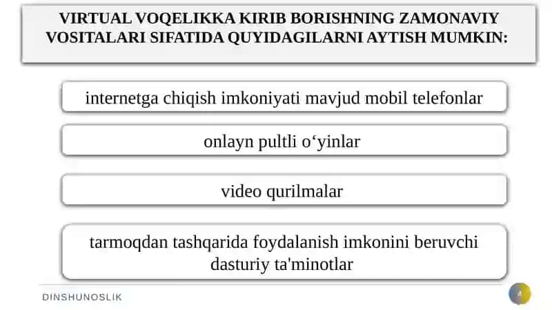 KIBERMAKONDA DIN OMILI 4
