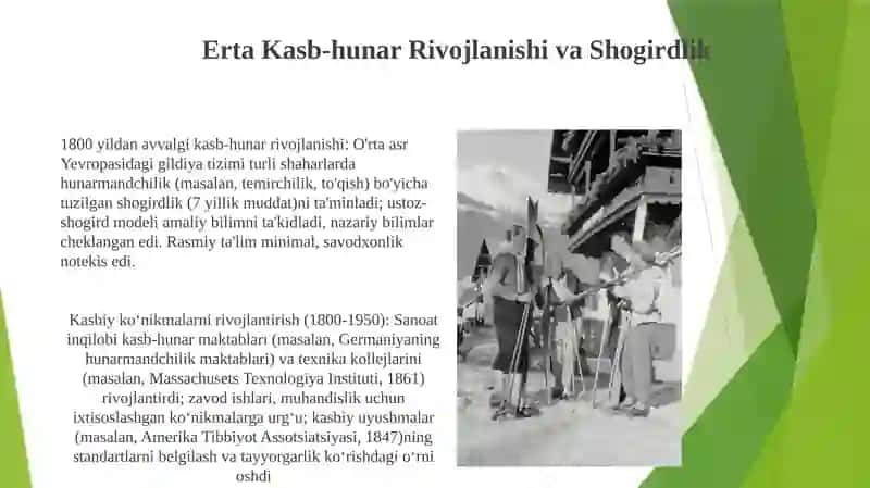 Rasmiy Ta'lim Dasturlarining Yüksalishi 4