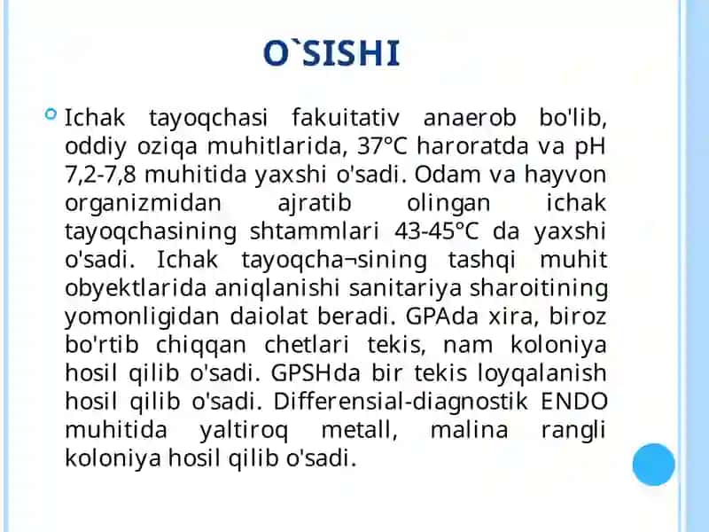 Esherixioz qo`zg`atuvchisi 4