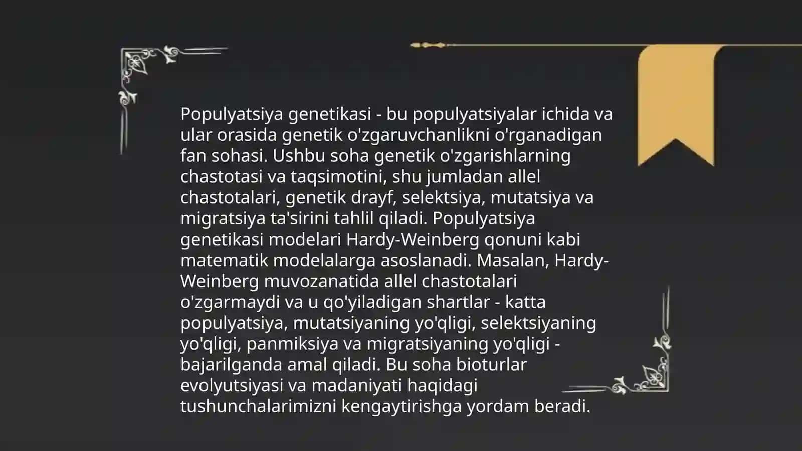 Mikroevalyutsiya haqida tushuncha 4