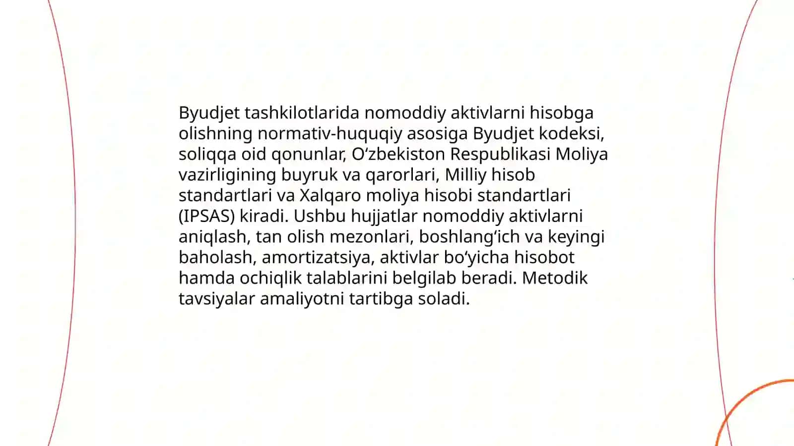 Nomoddiy aktivlar hisobi 4
