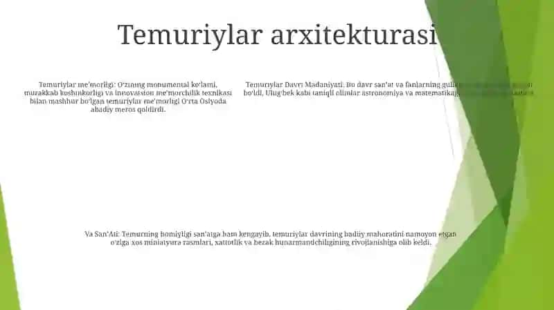 Temuriylar Davri Madaniyati Va SanʼAti 4