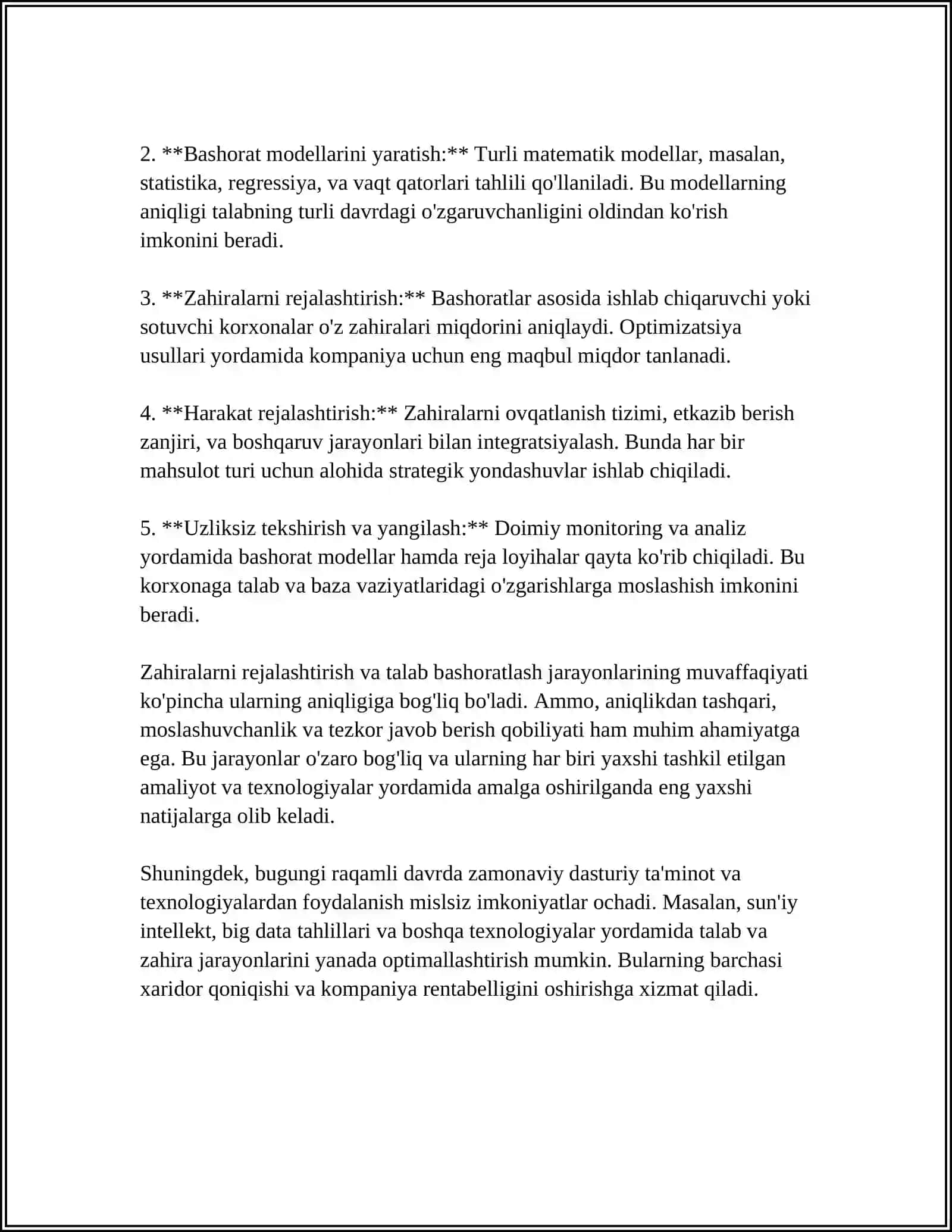 ZAHIRALARNI BOSHQARISH 4