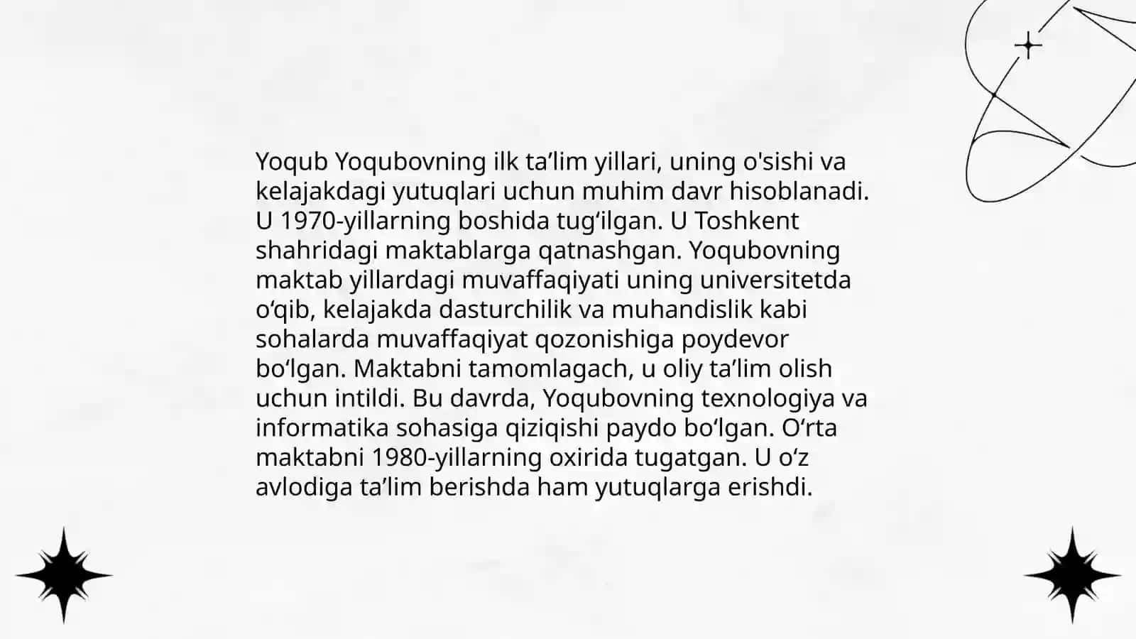 Odil Yoqubov hayoti va ijodi 4