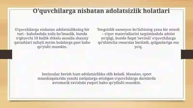 Pedagogik etikani buzilishi 4