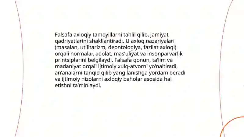Falsafa va uning jamiyat hayotidagi roʻli 4