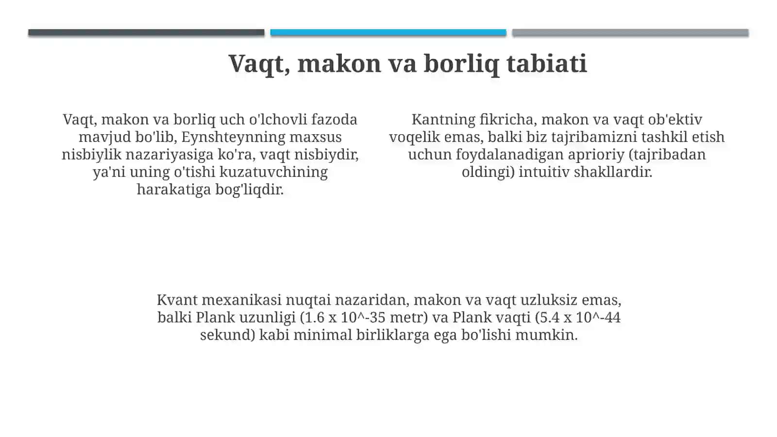 Borliq falsafasi 4