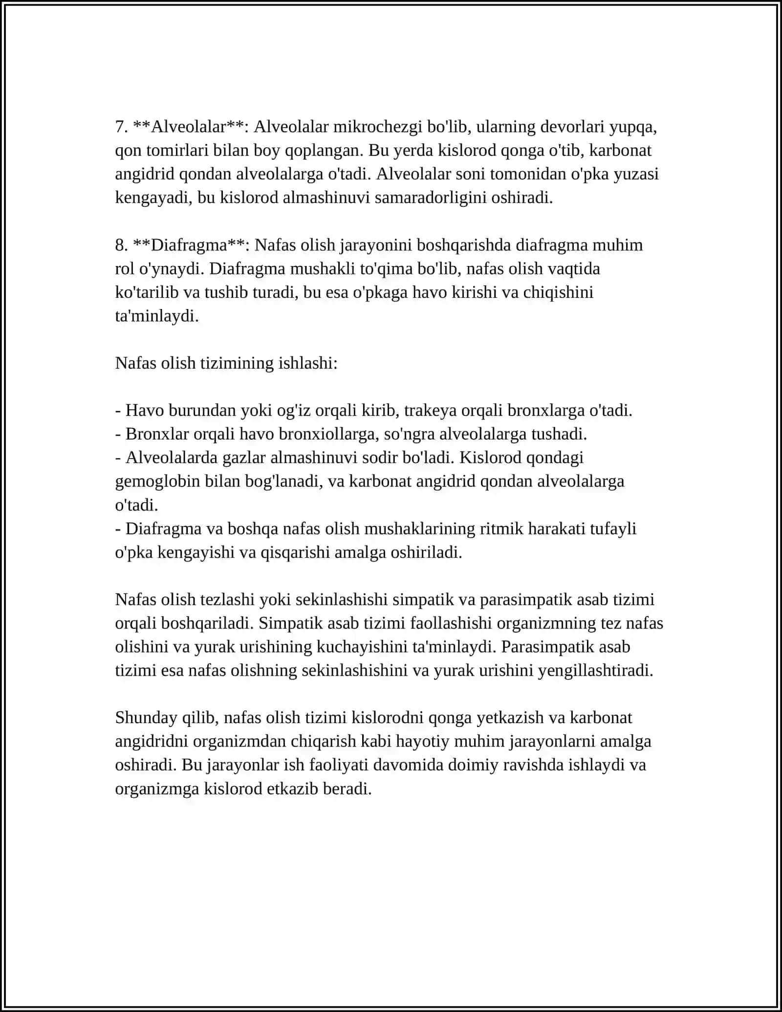 NAFAS OLISH AZOLARINING TUZULISHI VA FIZIOLOGIYASI 4