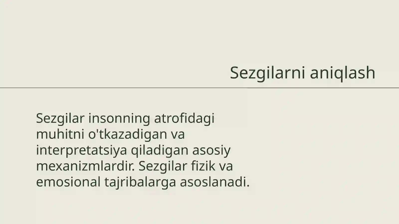 Eshitish sezgilarining hosil bo'lishi 4
