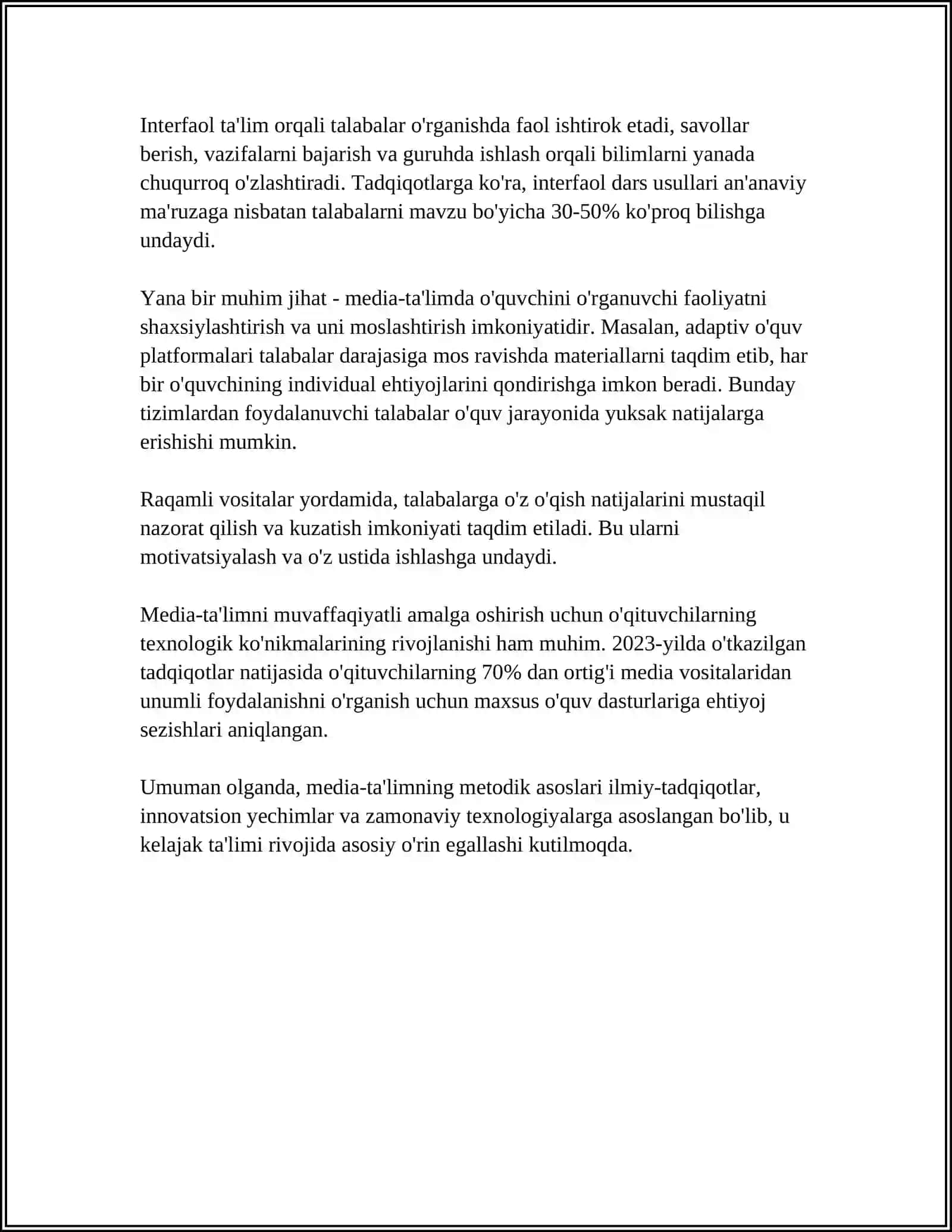 MEDIALARNING IJTIMOIY MAZMUNI 4