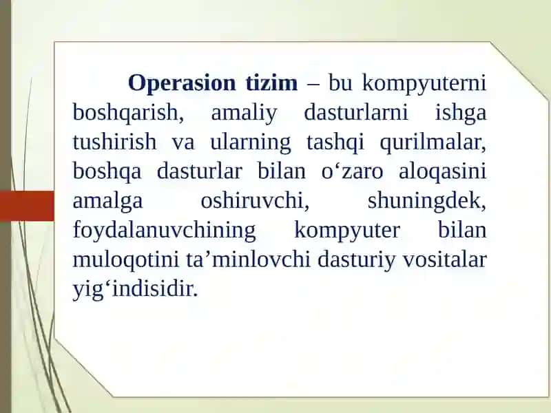 Operatsion tizimlar va ularning turlari 4