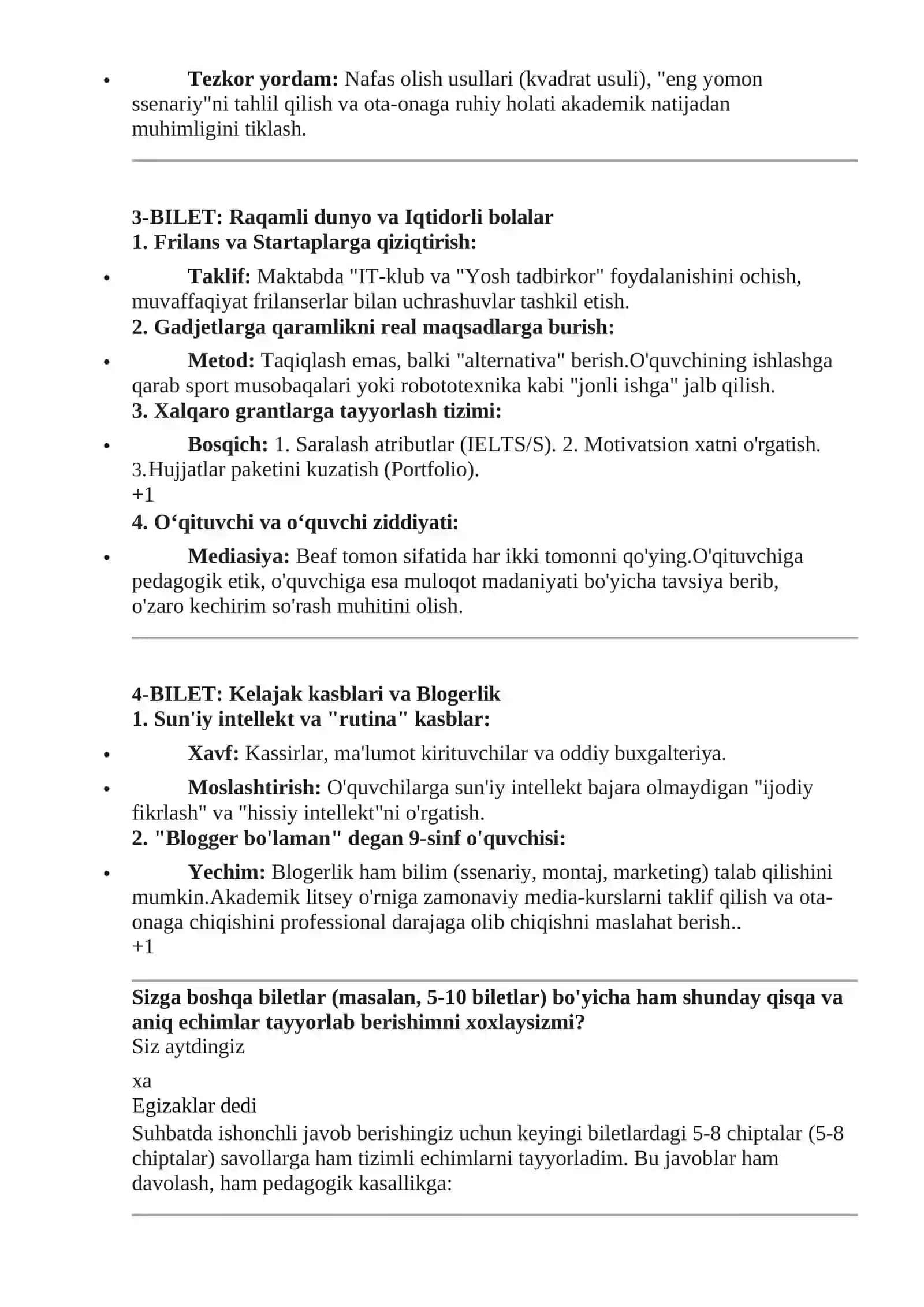 Maktab maslahatchi biletlar 4