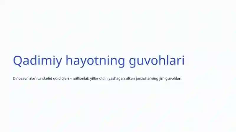 Paleontologiya Fanining Asoslari 4