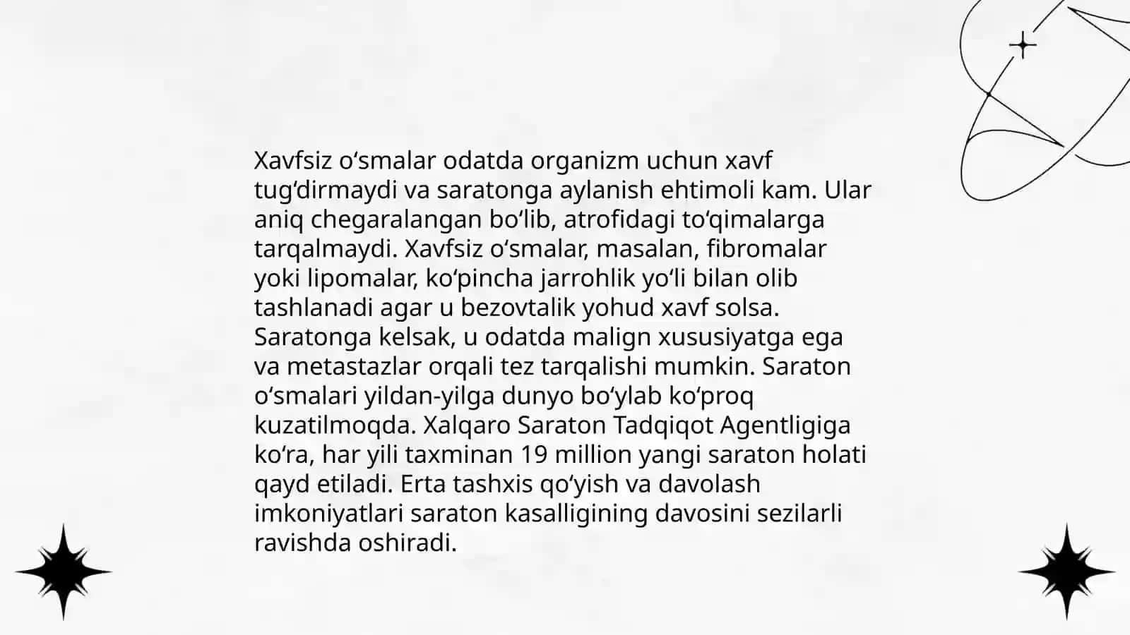 Oʻpkaning xavfsiz oʻsmalari 4