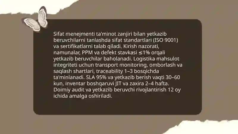 Dori vositalari sifatini taʼminlash va boshqarish 4