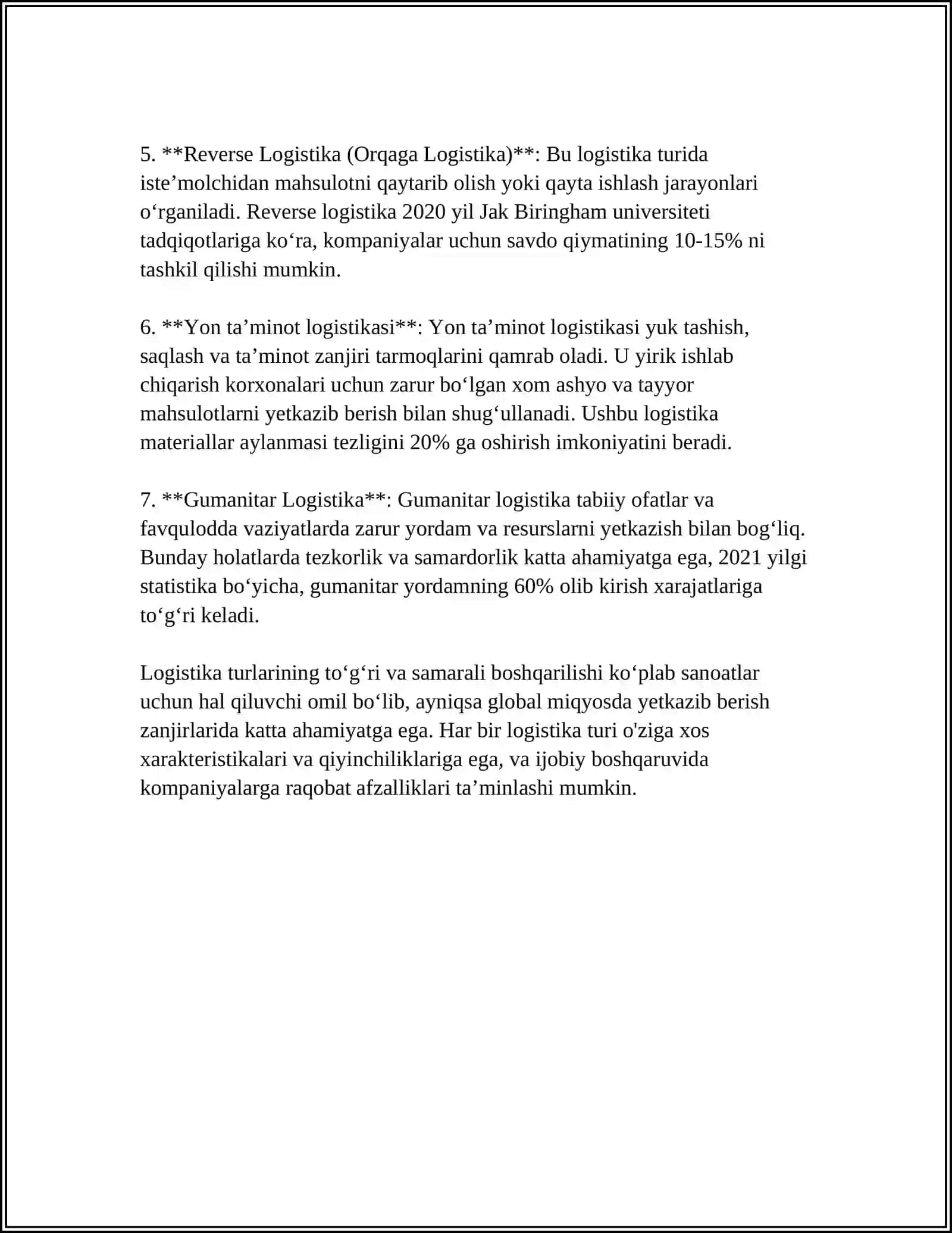 Logistika 4