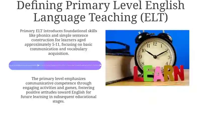 The aims and objectives of teaching of English language at primary level 4