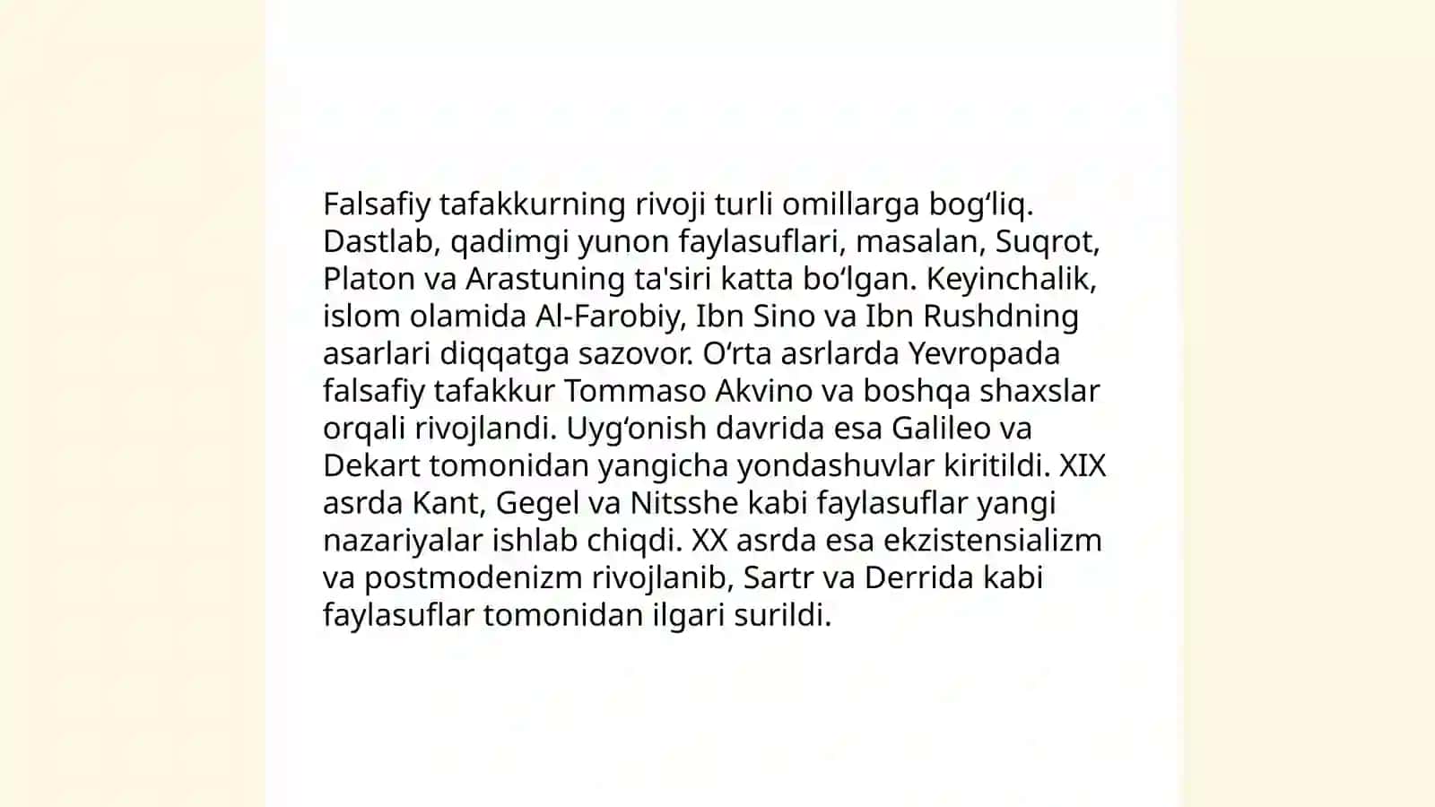 XVIII asr Gʻarbiy Yevropa ma’rifatchilik adabiyoti 4