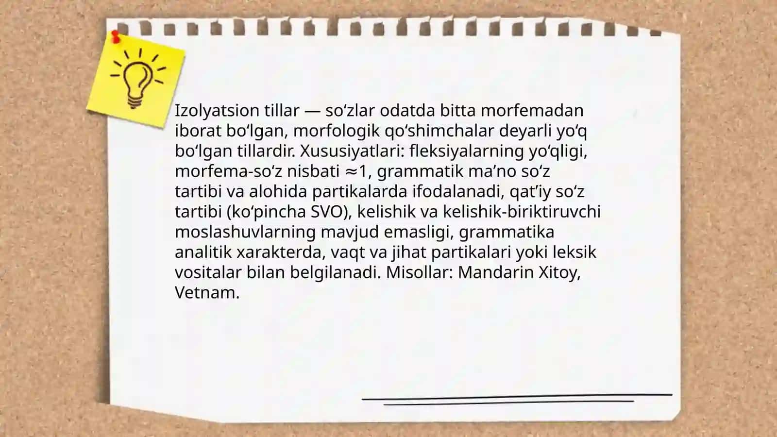 Tillarning morfologik tasnifi 4