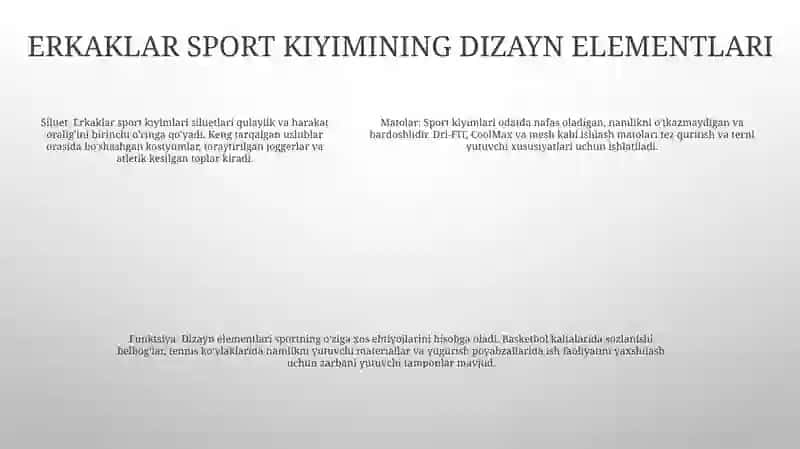 Erkaklarni Sport Kiyimlarini Tikish 4