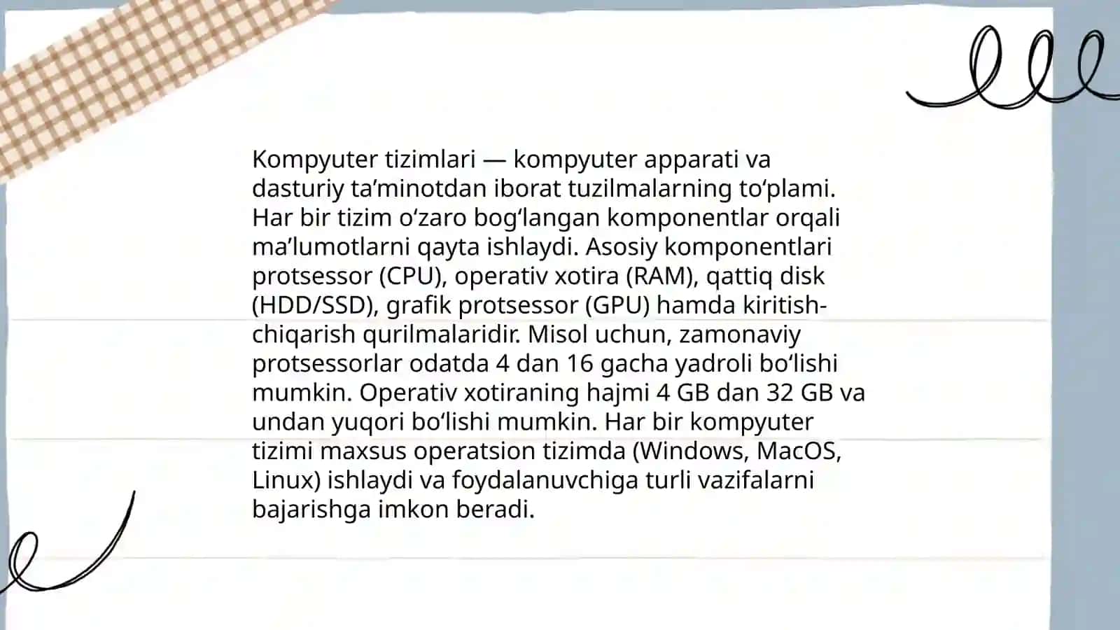 Axborot texnologiyalari komponentlari 4