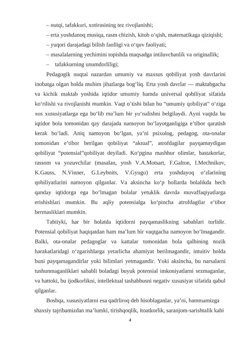 MAXSUS IQDIDORLILIK 4
