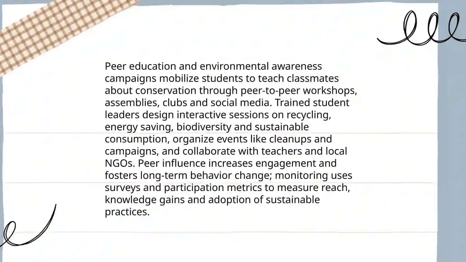 The Role of Students in Environmental Conservation 4