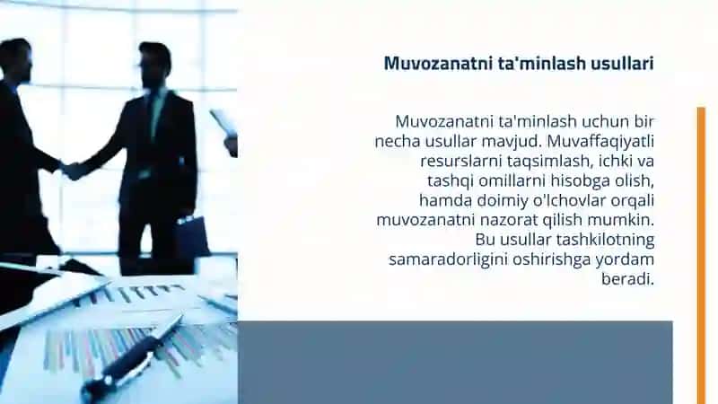 Umumiy muvozanat va samaradorlik 4