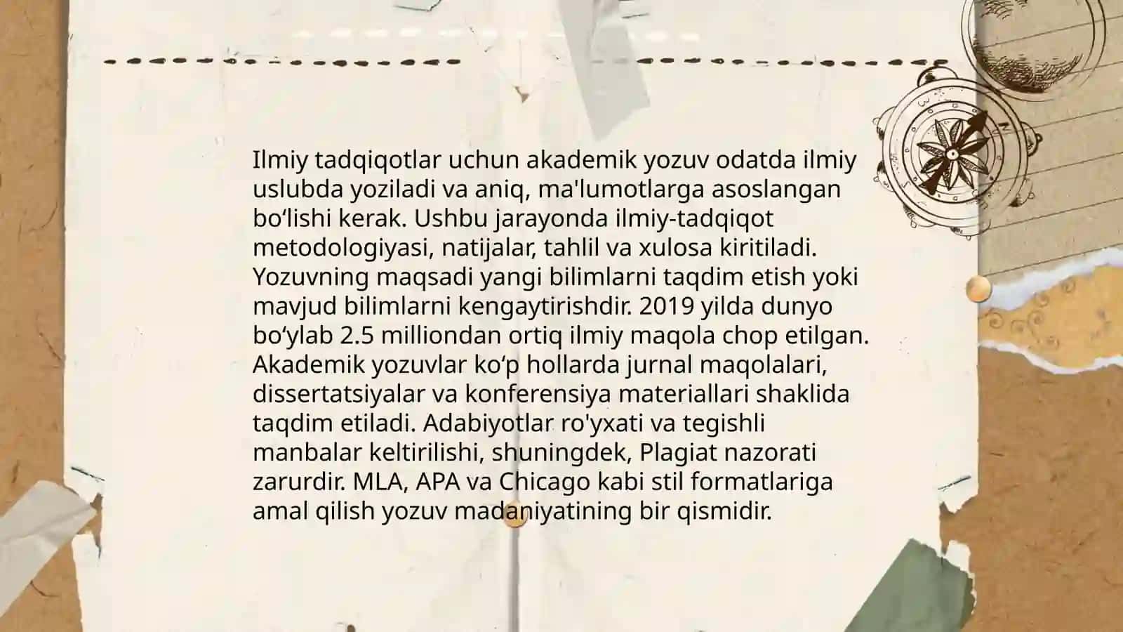 Akademik yozuvning asoslari 4