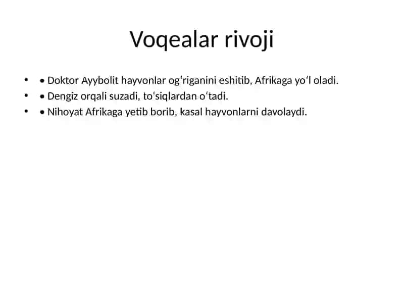 "Doktor Ayybolit" Asari 4