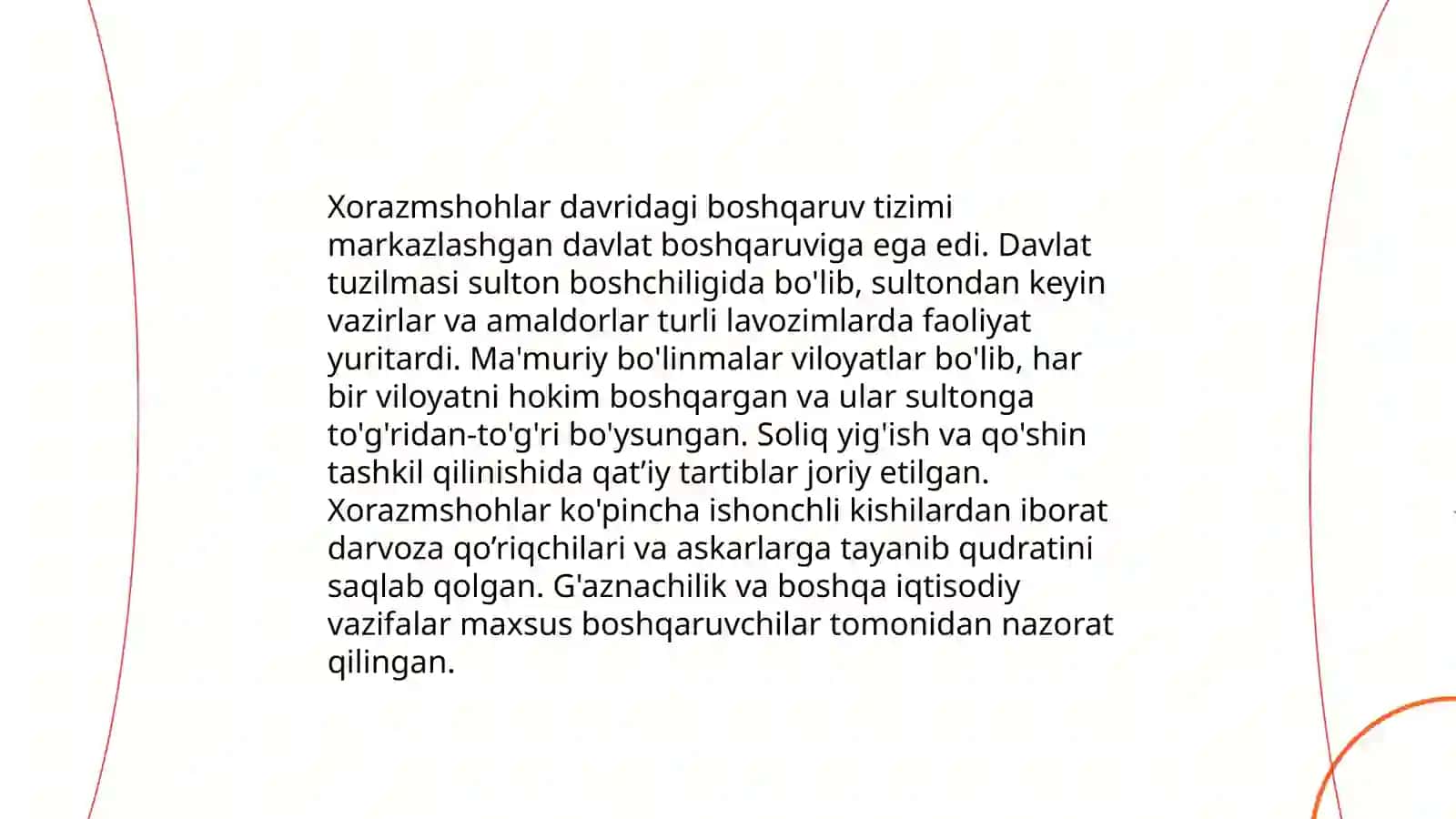 Xorazmshohlar davlati va huquqi 4