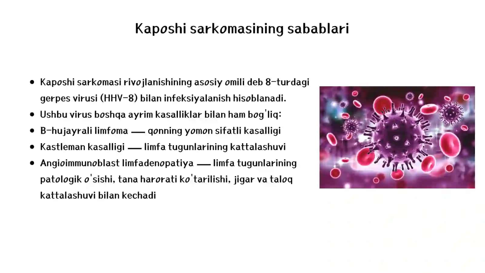 Kaposhining sarkomasi 4