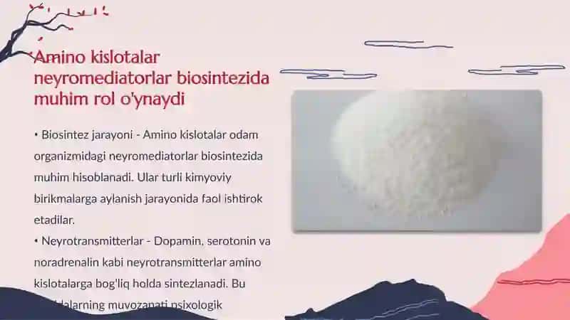 Neyromediatorlar biosintezi 4