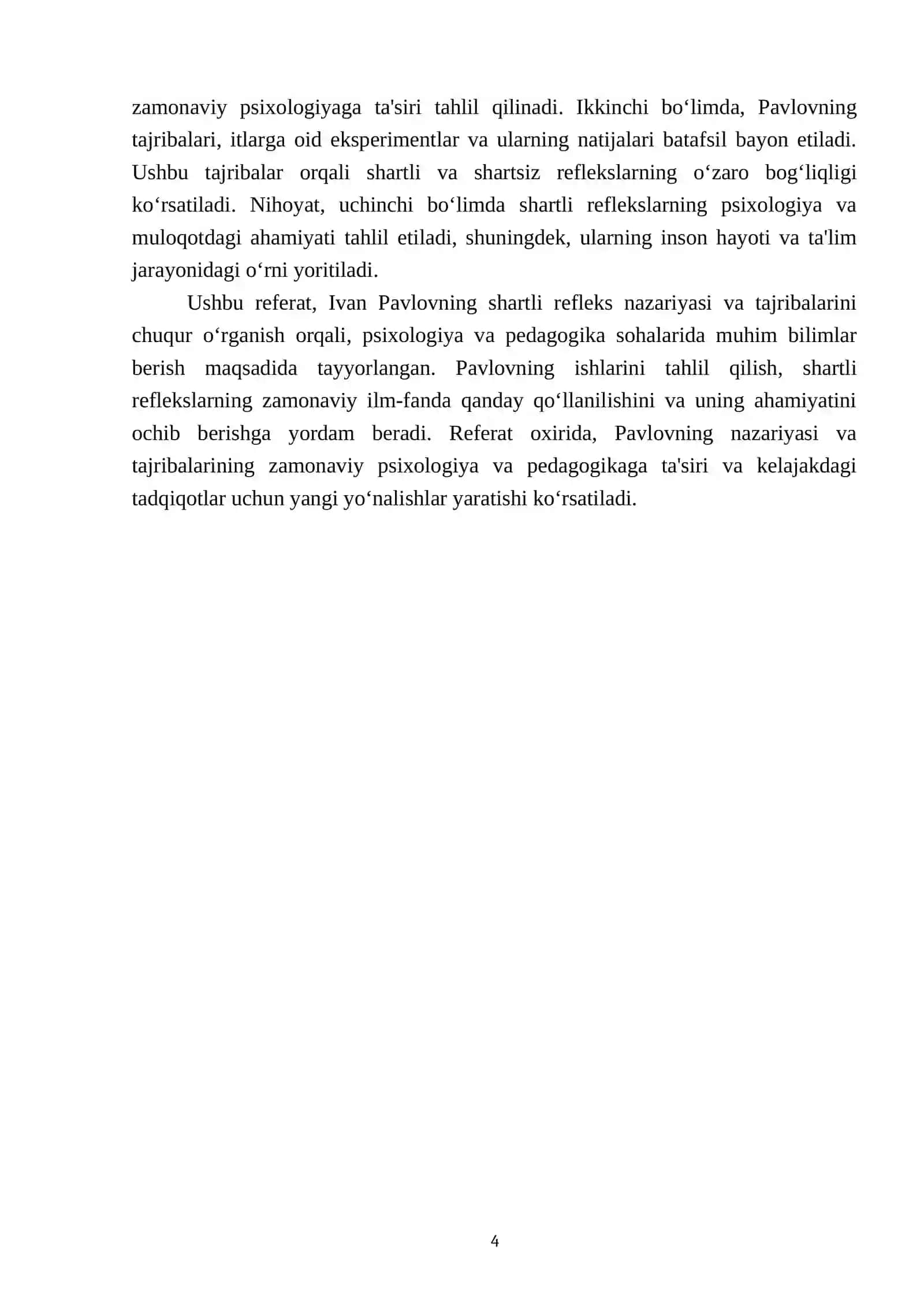 Ivan Pavlov: Shartli refleks tajribasi 4