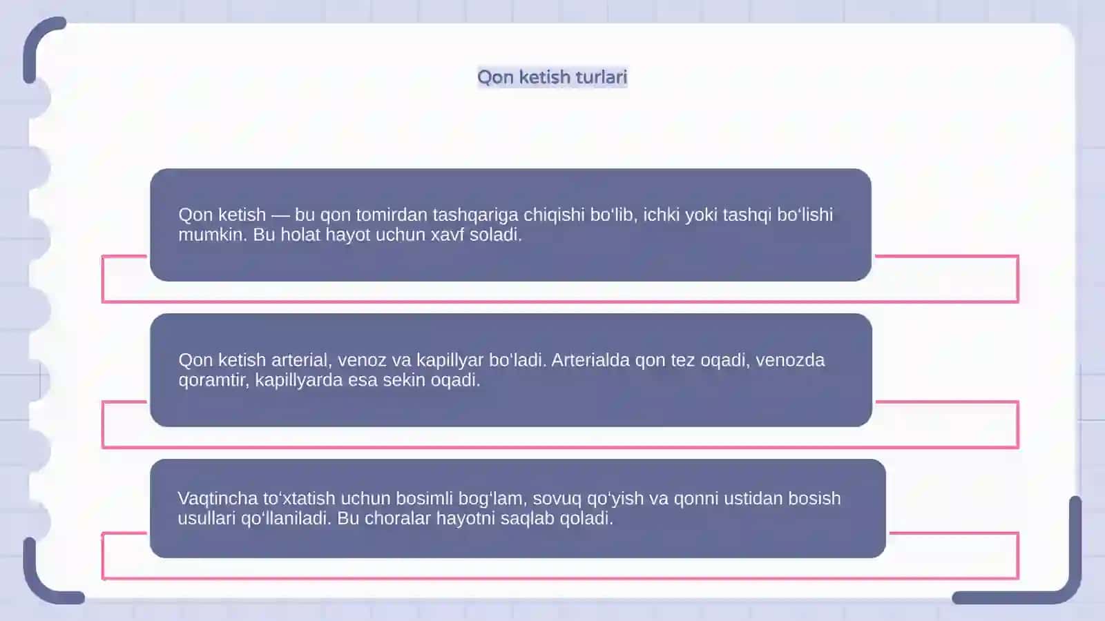 Qon ketish va uni vaqtincha toʻxtatish usullari 4