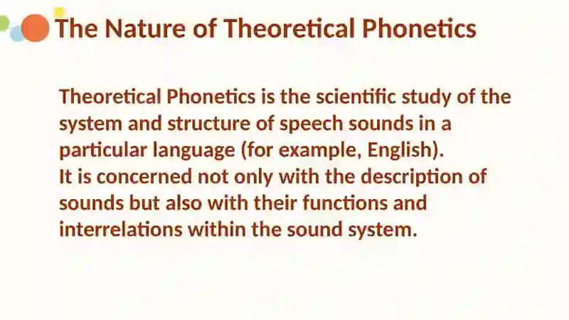 Theoretical Phonetics of English language 4