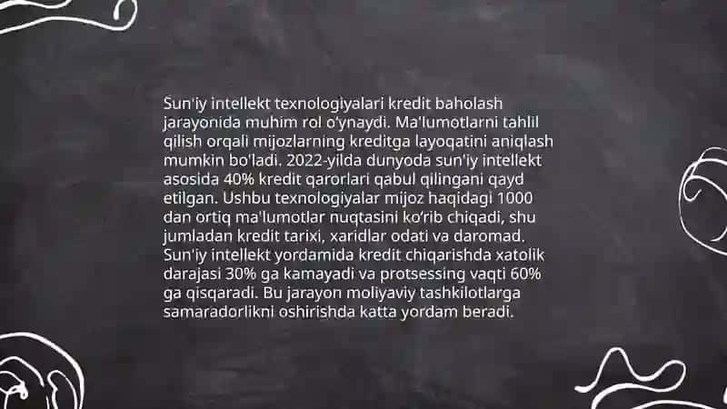 Sun'iy intellekt banklarda 4