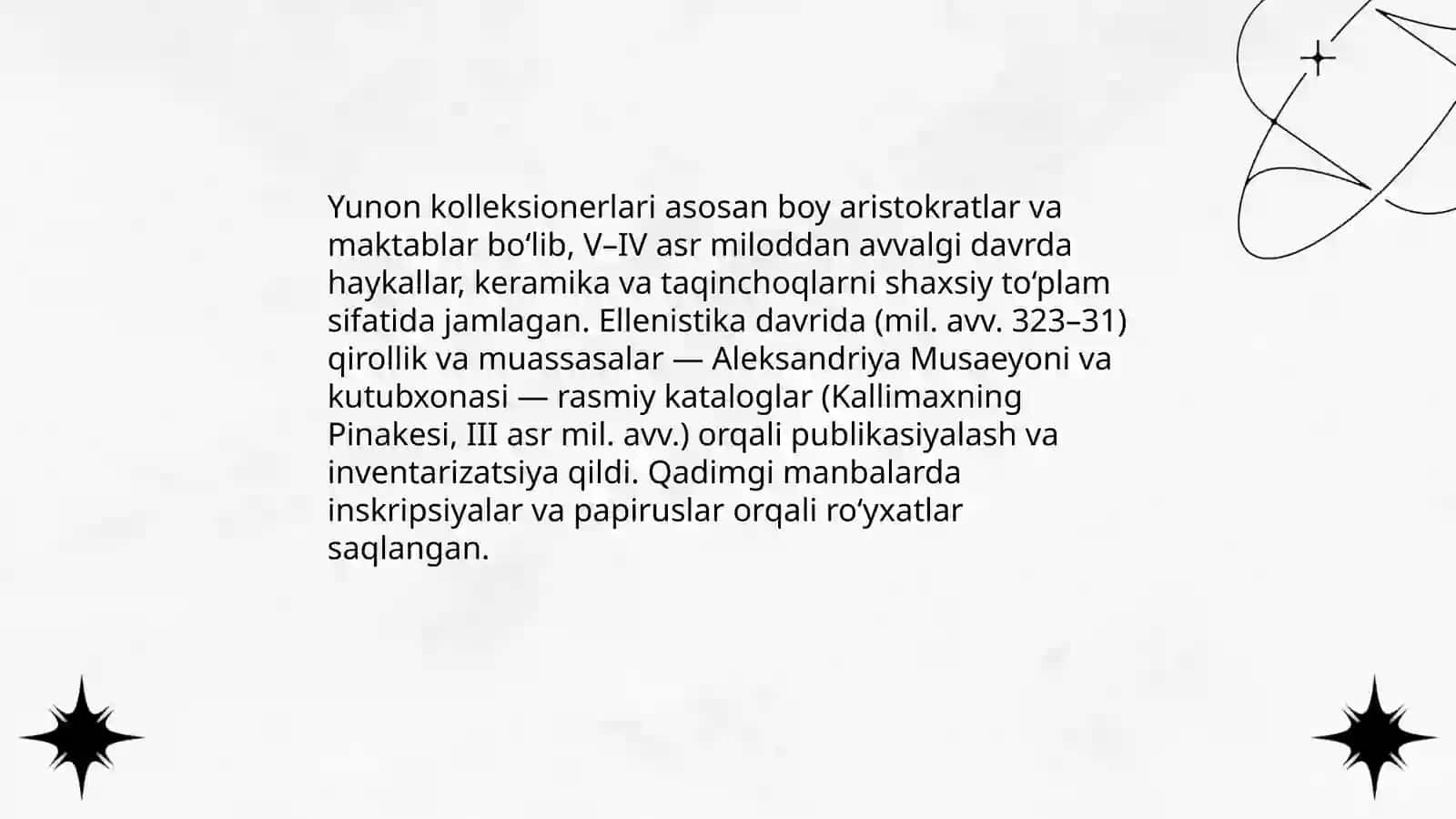 Jahon Muzeylarining Tashkil Etilishi 4