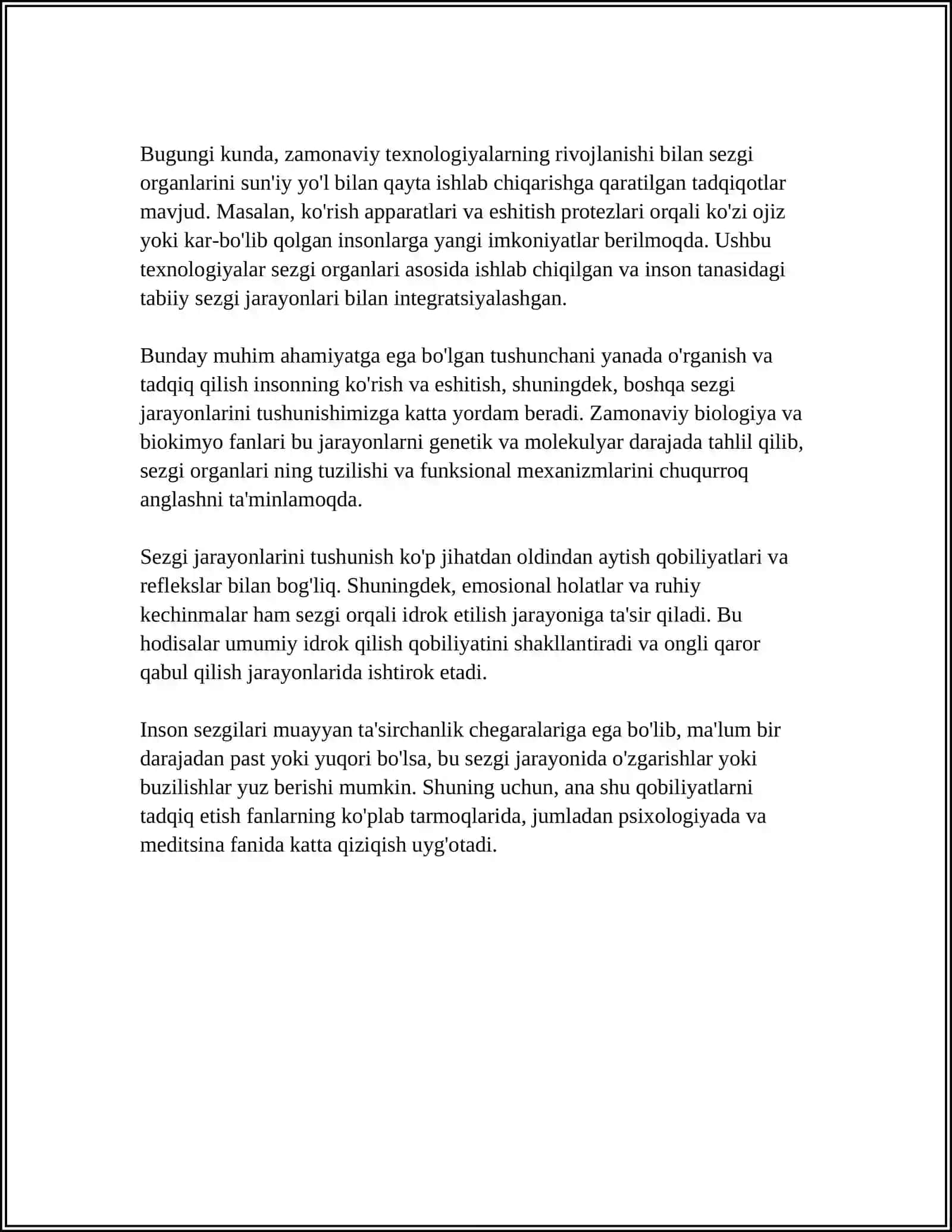 SEZGI TURLARI VA UNING QONUNIYATLARI 4