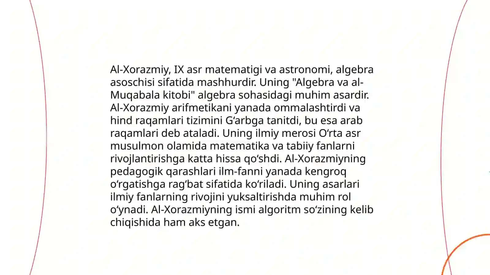 Al-Xorazmiy va Ta'lim-Tarbiya Masalalari 4