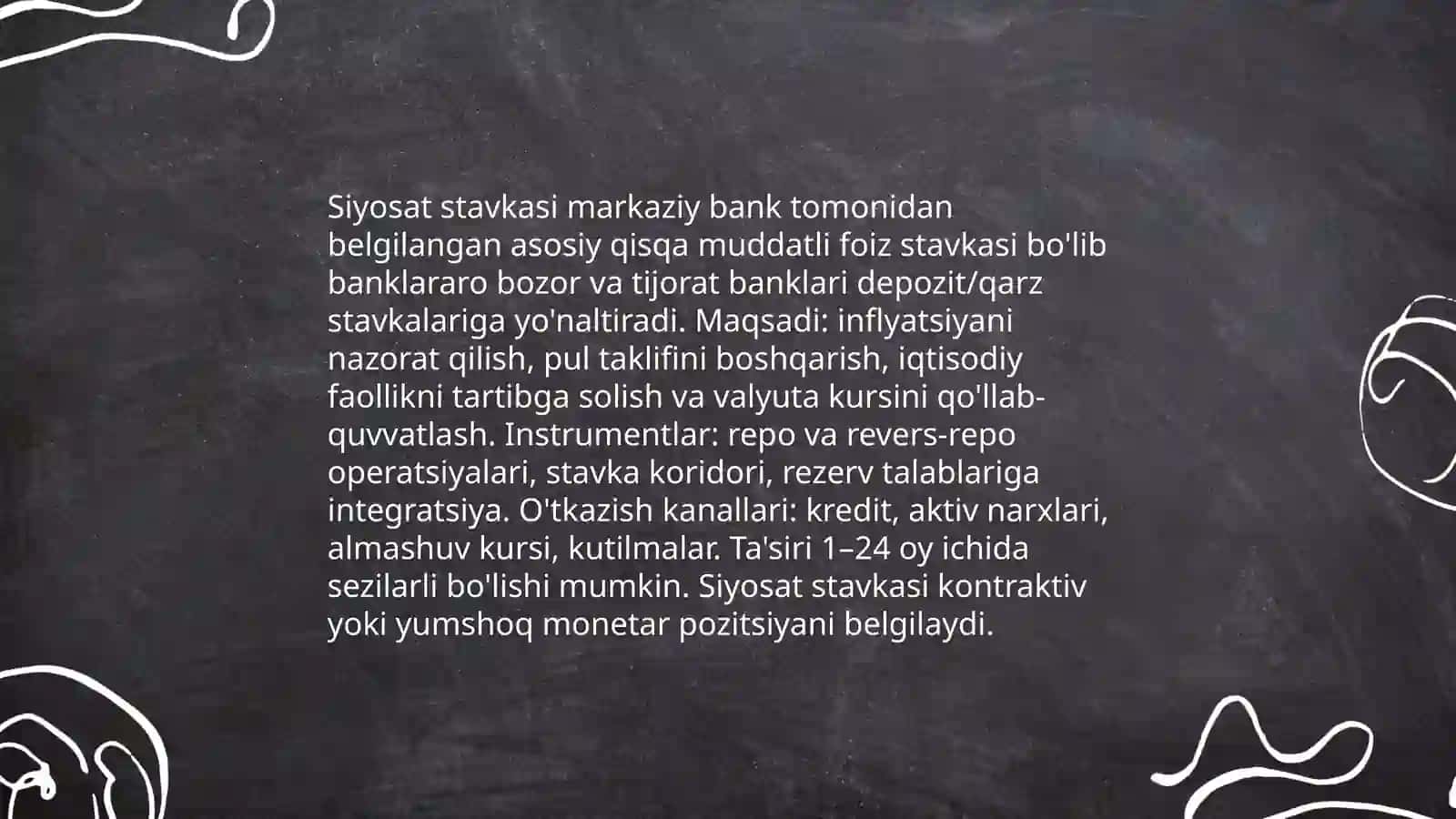 Pul-kredit siyosati vositalari 4