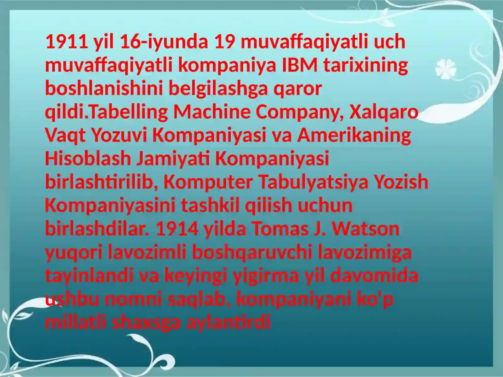 IBM 4