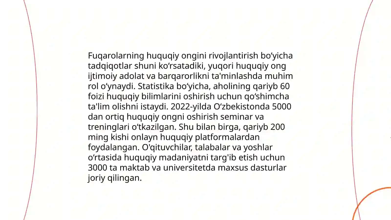 Huquq-targ'ibot otlrganlari va sud tizimidagi o'zgarishlar 4